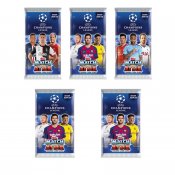 5-PACK UEFA Champions League fotball kort 2019/2020 Booster