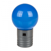 Ballformet LED-lampe med magnet - Forskjellige farger