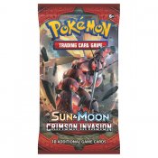Pokémon Sun & Moon Crimson Invasion Booster samlekort