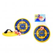 Dart spill, fange ballen med kadborreband