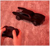DC Comics radiostyrt Batmobile svart
