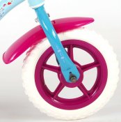 Fyndbox Frost Barn Bike 10 tommer med trening hjul og sykkel bar