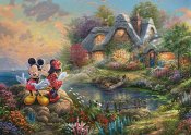 Disney Mickey Mus & Minni Mus Puzzle 1000 brikker
