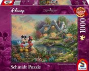 Disney Mickey Mus & Minni Mus Puzzle 1000 brikker