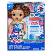 Babyen i live, som en ekte baby