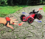 Radiostyrt crosslander stuntbil fingerkontroll