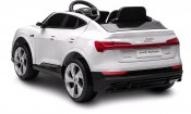 Fyndbox-Elbil barn Audi E Tron 12V hvit