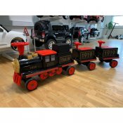 Elbil barn elektrisk tog V12