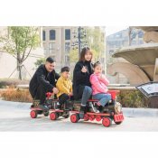 Elbil barn elektrisk tog V12