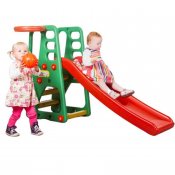 Elite Toys slide med basketballkurv 160cm