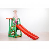 Elite Toys slide med basketballkurv 160cm