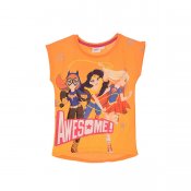Batgirl, Supergirl og Wonder Woman T-skjorte med korte ermer