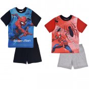 Spiderman Set Shorts og t-skjorte