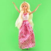 Fargerik prinsesse - Dukke