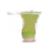 Fizzy Bath Bomb - Med farger og dufter