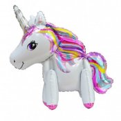 Unicorn folieballong 1-pakning 60x65 cm