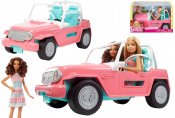 Barbie bil med to dukker