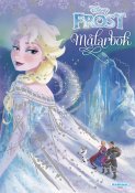 Disney Frozen, Frost coloring bok med historien, 32 sider med glitter