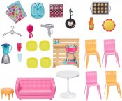 Barbie hus i Malibu, Leke