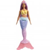 Barbie Dreamtopia Mermaid Purple dukke hår