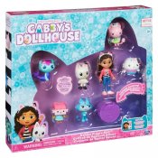 Gabbys Dollhouse Deluxe figursett 7-pakning
