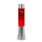 Glitter Lava-lampe med fargeskiftende LED-lys