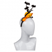 Halloween Kurpitsa og flaggermus diadem
