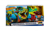 Hot Wheels City dragevei med brannstasjon