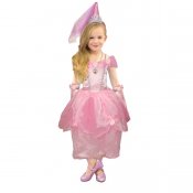 All Dressed Up Deluxe Kostymesett - Prinsesse