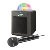 Karaoke mikrofon + høyttaler med Bluetooth