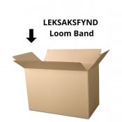 Fyndbox-4-pack Loom band startpakke med 19200 deler - Lag ditt eget armbånd!
