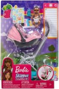 Barbie Skipper Barnevakt med rosa barnevogn