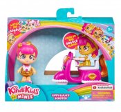 Kindi Kids Minis Lippy Lulus Dukke med scooter
