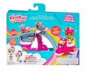 Kindi Kids Minis Lippy Lulus Dukke med scooter