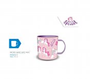 Unicorn plastkopp, 350 ml