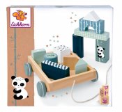 Klossvogn med 11 klosser - Eichhorn