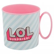L.O.L plastkopp, lys rosa, 265 ml