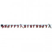 Miraculous Ladybug banner Happy Birthday 170x15cm