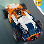 LEGO Creator Orange Race Car 31089 Byggesteiner 3i1
