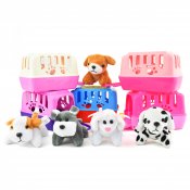 Leketøyhund med bur - Kosedyr