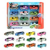 Leke-Sportsbiler 12-pack