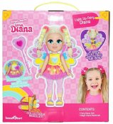 Elsker Diana Light up Fairy, skinnende dukke
