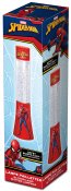 Spiderman barn med lava lampe, lys og glitter, 33 cm