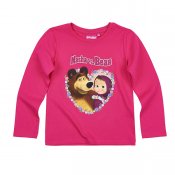 Masha og Bear, langermet T-skjorte
