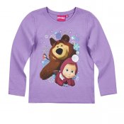 Masha og Bear, langermet T-skjorte