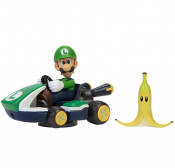 Super Mario Kart Luigi med banan
