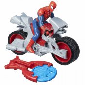 Spiderman Blast N Go motorcykel
