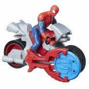Spiderman Blast N Go motorcykel