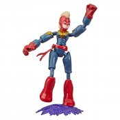 Kaptein Marvel, og Bend Flex figur