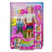 Barbie Leopard Rainbow hårdukke